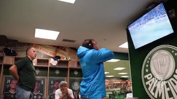 O Palmeiras viu Gustavo Scarpa ir a loucura com a classificação para as semifinais em cima do Atlético-MG - OneFootball