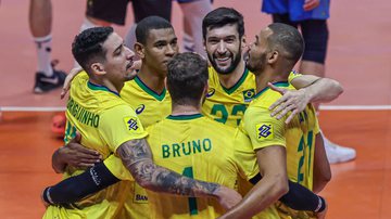 Liga das Nações conta com reação do Brasil diante da Sérvia - Wander Roberto/Inovafoto/CBV/Fotos Públicas