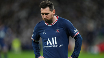 Lionel Messi é um dos grandes nomes do PSG e pode ser desfalque em rodada decisiva da Ligue One - GettyImages