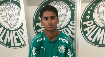 Filho de Felipe Melo, Linyker anuncia saída do Palmeiras - Reprodução/ Instagram