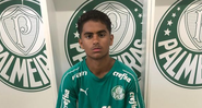Filho de Felipe Melo, Linyker anuncia saída do Palmeiras - Reprodução/ Instagram