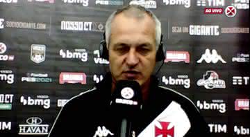 Lisca detona atuação do Vasco contra Botafogo - Dugout