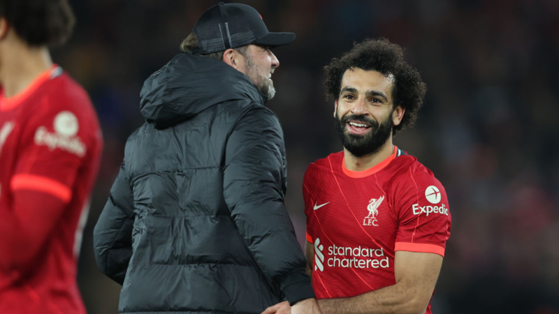 Salah tem futuro indefinido no Liverpool e Jurgen Klopp abriu o jogo sobre o tema; confira o que o treinador disse em relação a renovação! - GettyImages