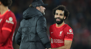 Salah tem futuro indefinido no Liverpool e Jurgen Klopp abriu o jogo sobre o tema; confira o que o treinador disse em relação a renovação! - GettyImages