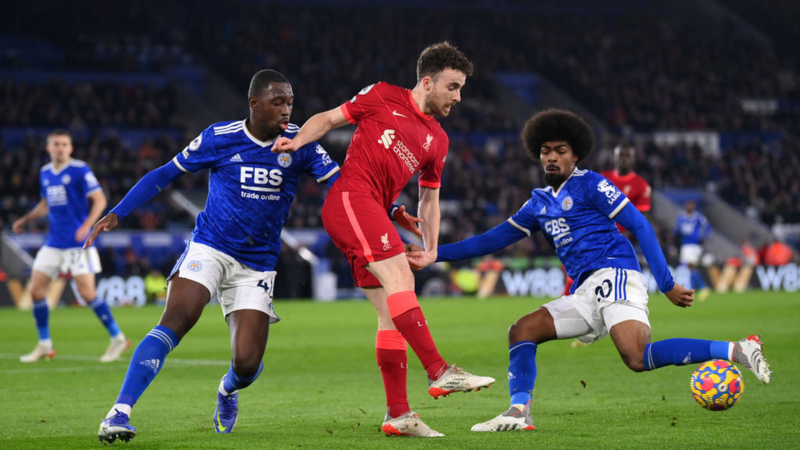 Liverpool visitou o Leicester na Premier League - GettyImages