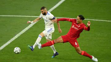 Liverpool x Real Madrid na Champions League - GettyImages