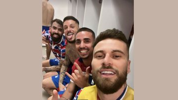 Lucas Lima usou Thiago Galhardo para provocar o Ceará após a eliminação na Copa do Brasil - Instagram