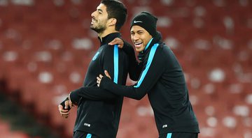 Neymar e Luis Suárez nutrem grande amizade - GettyImages