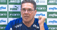Luxemburgo é o atual técnico do Palmeiras - Transmissão/TV Globo