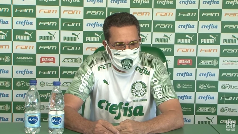 Vanderlei Luxemburgo, treinador do Palmeiras - Transmissão TV Palmeiras