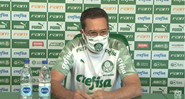 Vanderlei Luxemburgo, treinador do Palmeiras - Transmissão TV Palmeiras