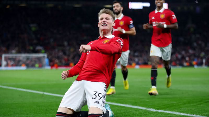 McTominay comemorando o gol da vitória - Clive Brunskill / Getty Images