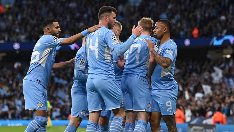 Manchester City vence o Real Madrid na Champions League - Getty Images