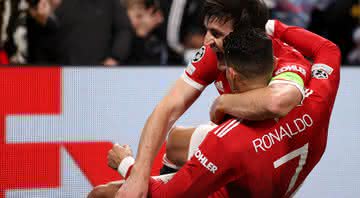 Maguire e Solskjaer fizeram elogios para Cristiano Ronaldo, o herói do Manchester United - GettyImages