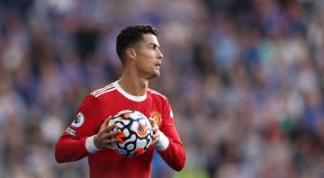 Cristiano Ronaldo manda recado para críticos antes de clássico entre Manchester United e Liverpool - GettyImages
