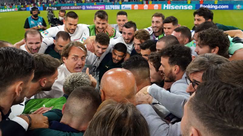 Mancini fala da empolgação da Itália mas adota cautela antes de semifinal contra Espanha - GettyImages