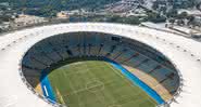 Visão aérea do Estádio do Maracanã, no Rio de Janeiro - GettyImages