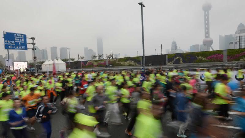 Xangai cancela maratona por conta do aumento de casos de Covid - Getty Images