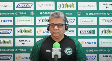 Marcelo Cabo deixou o Goiás no G-4 da Série B - Reprodução / Youtube / TV Goiás Esporte Clube
