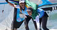 Martine Grael e Kahena Kunze se tornaram bicampeãs olímpicas - GettyImages