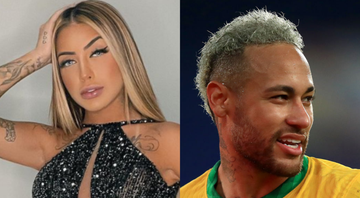 MC Mirella e Neymar - Reprodução/Instagram/GettyImages