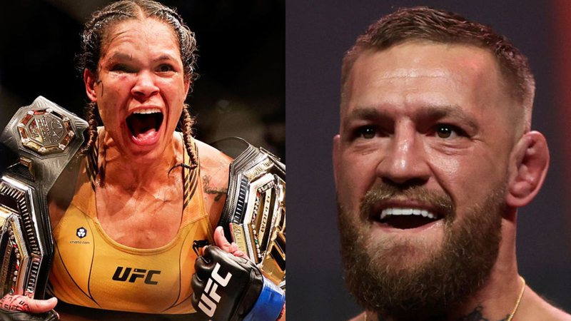 McGregor exaltou o combate que Amanda Nunes fez diante de Julianna Peña no UFC 277 - GettyImages
