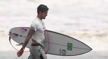 Medina foi eliminado da semifinal do surfe - Getty Images