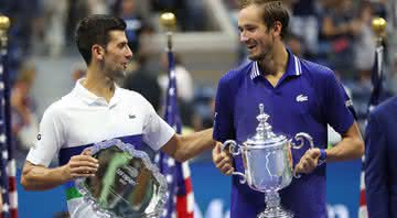 Campeão do US Open, Medvedev celebra título e exalta Djokovic: “É o melhor tenista da história” - GettyImages
