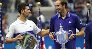 Campeão do US Open, Medvedev celebra título e exalta Djokovic: “É o melhor tenista da história” - GettyImages