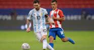 Messi comemora recorde de jogos pela Seleção Argentina - GettyImages