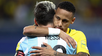 Neymar e Messi estão focados para levar o título da Copa América - GettyImages