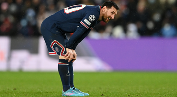 Messi perde a paciência com críticas à sua atuação no PSG - Getty Images