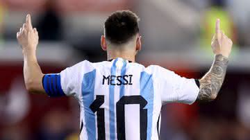 Lionel Messi se torna o terceiro maior artilheiro por seleções - GettyImages