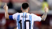 Lionel Messi se torna o terceiro maior artilheiro por seleções - GettyImages