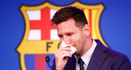 Messi vai às lágrimas em despedida do Barcelona - Getty Images