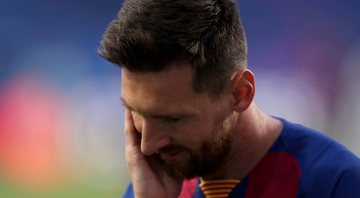 Lionel Messi lamenta saída de Suárez do Barcelona - GettyImages