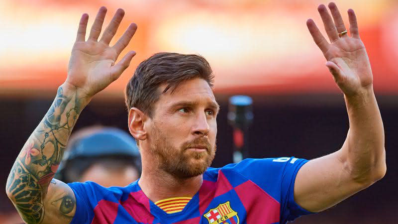 Messi em ação pelo Barcelona - GettyImages