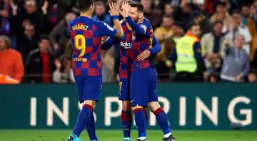 Messi e Suárez devem estar entre os titulares do barcelona na volta do Campeonato Espanhol - GettyImages