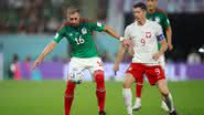 México e Polônia ficam só no empate na estreia na Copa do Mundo - Getty Images