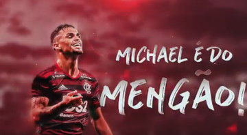 Michael falou como jogador do Flamengo - Transmissão Twitter