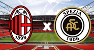 Milan e Spezia entram em campo pelo Campeonato Italiano - GettyImages/Divulgação