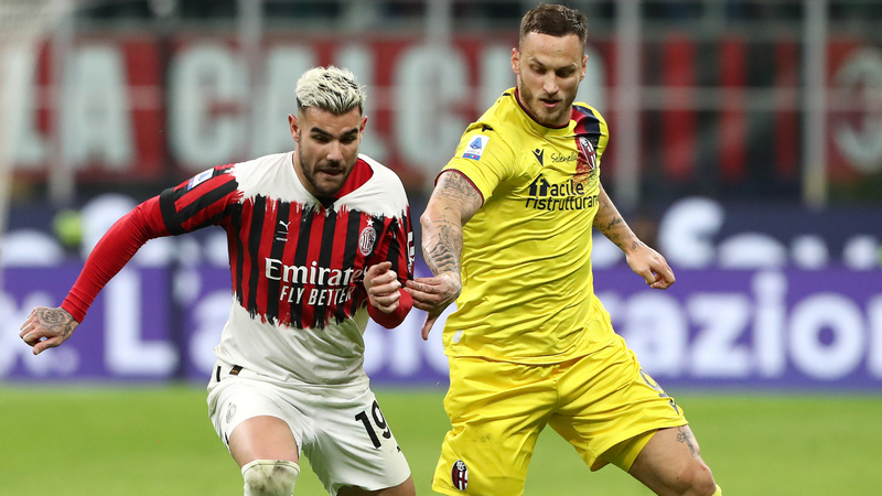 Milan pressiona, mas não sai do empate com o Bologna no Italiano - Getty Images