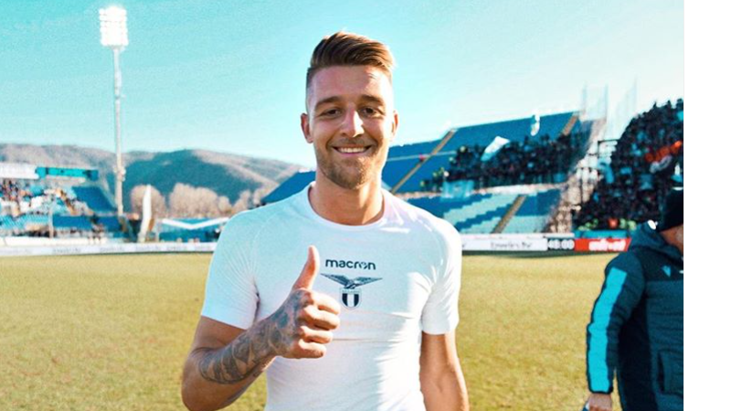 Milinkovic Savic recebeu propostas para sair da Lazio - Divulgação Instagram