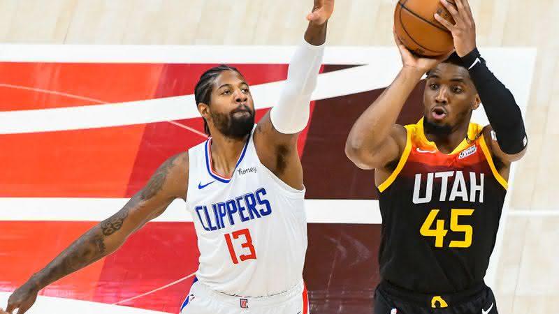 Mitchell brilha, Jazz bate Clippers e abre 2 a 0 na série - GettyImages