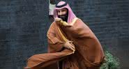 Mohammed bin Salman em Londres, na Inglaterra - Getty Images