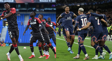 Mônaco x PSG se enfrentam pela 29ª rodada do Campeonato Francês - Getty Images