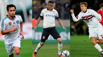 Valdivia, Guerrero e Lugano foram três jogadores estrangeiros que se destacaram no futebol paulista - Getty Images