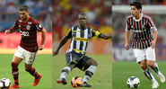 Arrascaeta, Seedorf e Conca foram três jogadores estrangeiros que escreveram seus nomes na história do futebol carioca - Getty Images