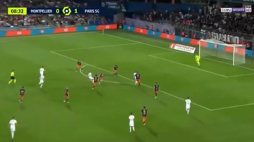 Montpellier e PSG em campo - Reprodução/Youtube