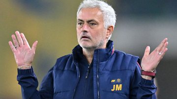 José Mourinho, da Roma, recusou oferta recente do Real Madrid - Getty Images
